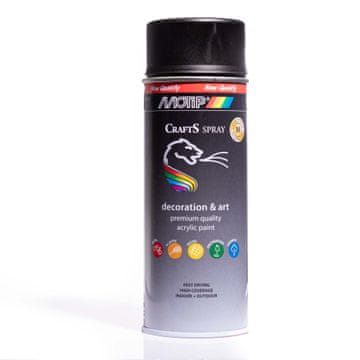 MOTIP DUPLI Akrilna barva v spreju RAL 9005 Paleta mat črna 400 ml