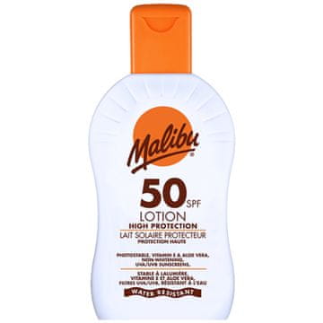 Malibu Malibu zaščitni losjon SPF50 vodoodporni balzam 200 ml