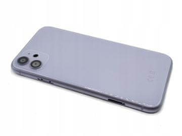 shumee Ohišje ZADNJI del okvirja ustreza iPhone 11 vijoličen