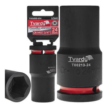 Tvardy Dolgi udarni nastavek 3/4" 6-kraki 24 mm CR-MO (1/20)