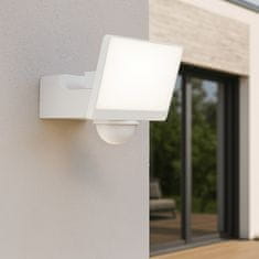 Milagro Milagro LED reflektor Davos 30 W, 2000 lm, 4000 K, bel, s senzorjem PIR
