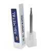 Sferični VHM rezalnik za aluminij Fi2,5 R1,25 x 50 mm