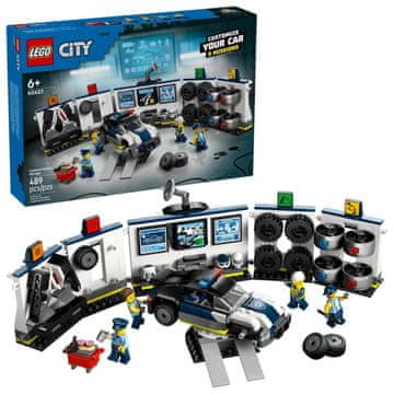LEGO City 60457 - Delavnica za uglaševanje policijskih vozil
