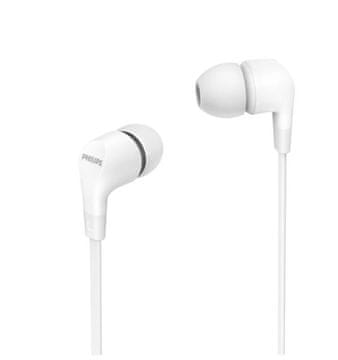slomart Philips TAE1105WT/00 slušalke v ušesa, bele, 1.2m kabel