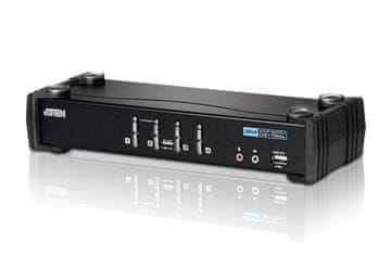 slomart ATEN CS1764A KVM stikalo, 4-portni, DVI, USB 2.0