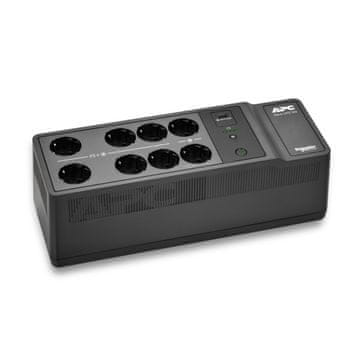 slomart APC Back-UPS BE500G2-GR UPS napajalnik, 500VA, 8 schuko vtičnic