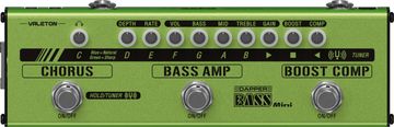 slomart Valeton Dapper Bass Mini bas kitarski multiefekt pedal