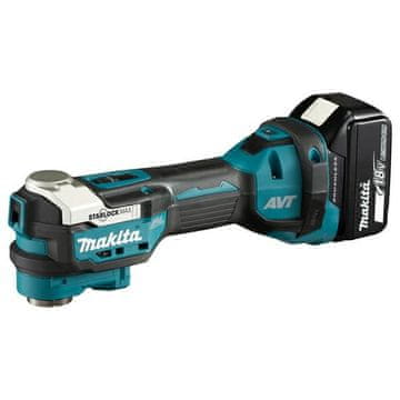 Makita Akumulatorsko multifunkcijsko orodje Makita 18V DTM52RFJX2, 2x3.0Ah