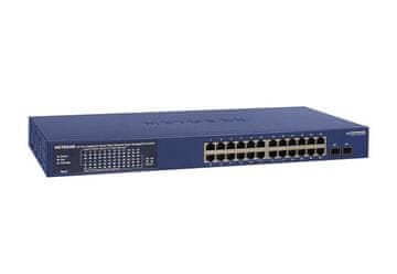 Netgear NETGEAR GS724TP mrežni preklopnik Gigabit PoE+ modri