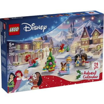LEGO 43298 Disney Princess Adventni koledar 2026
