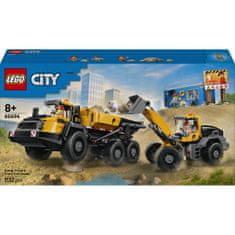 LEGO 60494 CITY Prekucni tovornjak in nakladalnik