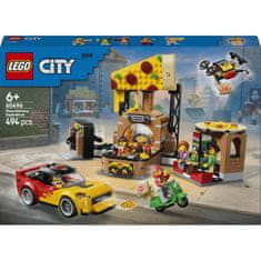 LEGO 60496 CITY Vse za dostavo pice z vozili