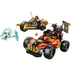LEGO 71864 NINJAGO Kombinacijski vozili Kaija in Cola