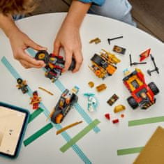 LEGO 71864 NINJAGO Kombinacijski vozili Kaija in Cola
