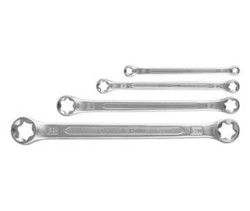 YATO Komplet obročnih ključev Torx e6-e24, 4 kosi / YT-0530 / yato