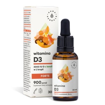 Aura Herbals Aura Herbals Vitamin D3 Forte 2000 kapljic 30 ml