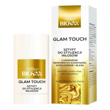 shumee L`biotica Biovax Glamour gladilni stick za ukrotitev kože 25 ml