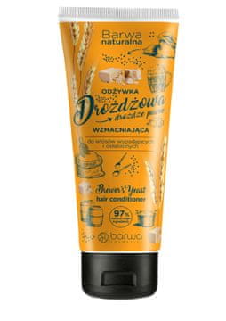 BARWA Barwa Naturalna krepilni balzam s kvasom za oslabljene in izpadajoče lase 200 ml