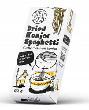 shumee Suhe testenine Shirataki Konjac, špageti, brez glutena 80 g, dietna hrana