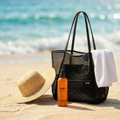 Nega Cosmetics Mrežasta torba za plažo z žepi, BeachBag