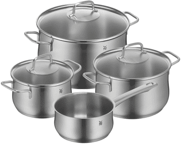WMF Brillant 4-delni set posode, nerjavno jeklo (0739446030)