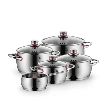 WMF Quality One 5-delni set posode, nerjavno jeklo (0774556380)