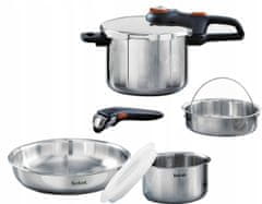 Tefal Secure Trendy ekonom lonec + Emotion Ingenio set, 6L (P2580708)