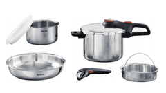 Tefal Secure Trendy ekonom lonec + Emotion Ingenio set, 6L (P2580708)