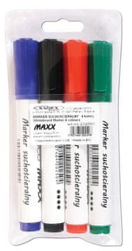 shumee Maxx marker za suho brisanje, 4 barve