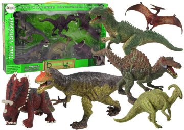 shumee Komplet dinozavrov Prazgodovinski primerki