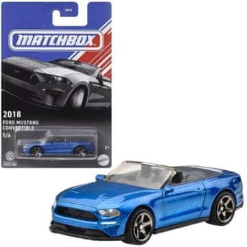 shumee Ford Mustang kabriolet, letnik 2018, Matchbox Car