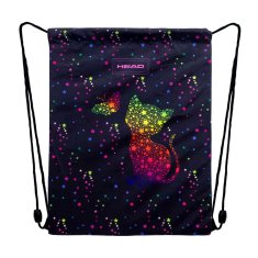shumee Torba za čevlje Head Golden Effect Rainbow Kitty