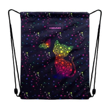 shumee Torba za čevlje Head Golden Effect Rainbow Kitty