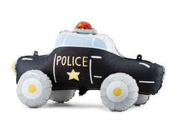 shumee Stoječi folijski balon Policijski avto 90x41cm