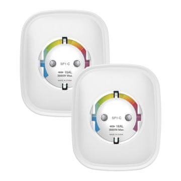 Gosund SP1-HE Smart pametna vtičnica HomeKit 16A / 3680W 2 kosa, bela