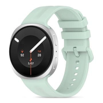 Tech-protect Silicone Evo pašček za Samsung Galaxy Watch 8 / 9 / Classic (40 / 44 / 46mm), mint