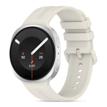 Tech-protect Silicone Evo pašček za Samsung Galaxy Watch 8 / 9 / Classic (40 / 44 / 46mm), starlight
