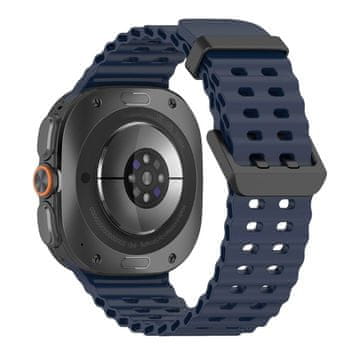 Tech-protect Iconband Pro pašček za Samsung Galaxy Watch Ultra 1 / 2 2024-2026 (47mm), navy blue