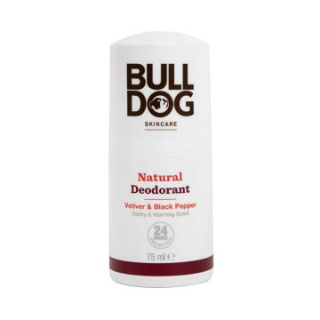 Bulldog Vetiver in črni poper (naravni dezodorant) 75 ml