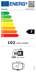 Samsung MRE65R85HAUXXH televizor, 165 cm (65"), Micro RGB, 4K UHD, Smart Tv