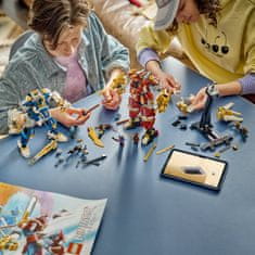 LEGO 71870 NINJAGO Dvojna titanska robotska oklepa