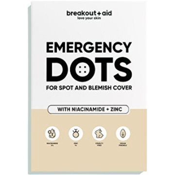 Obliži za akne z niacinamidom in cinkom Emergency Dots 72 kosov