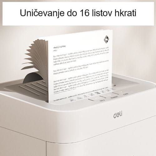 Visoka varnost in zmogljivost uničevanja