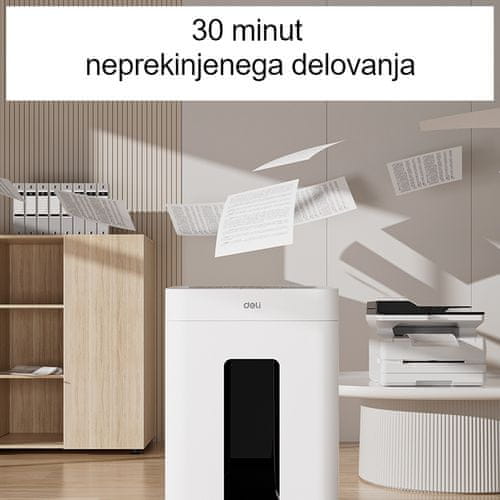 Učinkovito uničevanje in enostavna uporaba