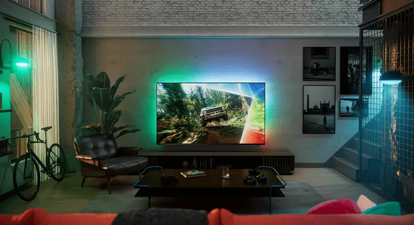 Izjemna slika z RGB Mini-LED in Ambilight tehnologijo