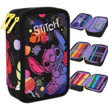 CoolPack Trojni peresnik z dodatki Pulover 3 Disney Bl