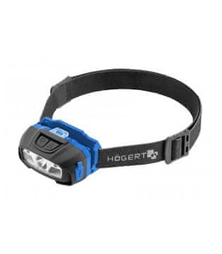 Hoegert HT1E421 Naglavna svetilka, LED, senzor gibanja, 3.7V, 650 mAh, ABS, 5W, 5000K, 6 funkcij
