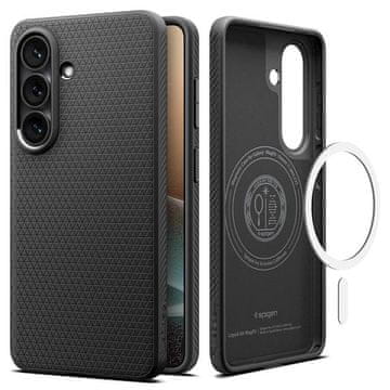 Spigen Liquid Air Mag ovitek za telefon Galaxy S26+, Black (ACS10704)