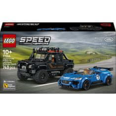 LEGO 77264 Speed Champions Jaguar Project 7 in Land Rover Defender