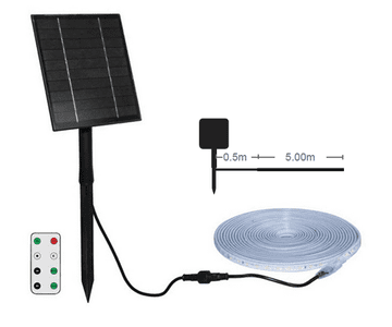 Vito Solarni LED trak toplo bela 5m/10m IP65 VICTORIA - 5m